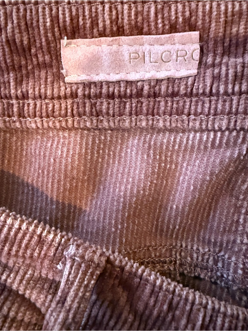 Pilcro Slim Boyfriend Crop Corduroy Pants - Picture 5 of 5